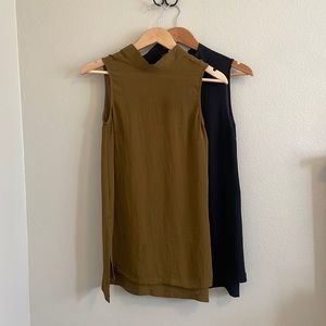 H&M Mock Neck Tank Tops